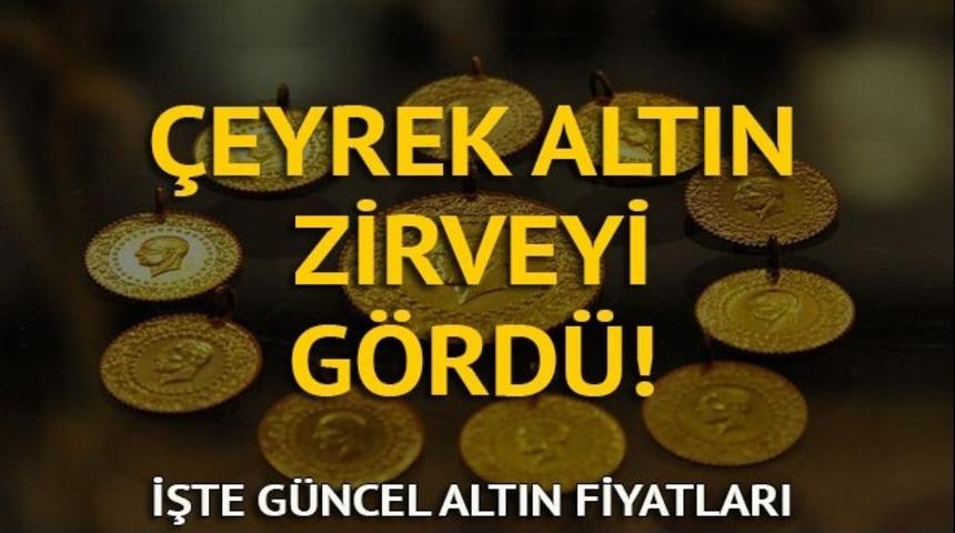 &Ccedil;eyrek altın ne kadar oldu? Gram altın ka&ccedil; lira? İşte 25 Ocak g&uuml;ncel altın fiyatları