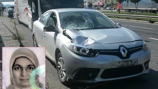 Feci son! Hastaneden çıkıp karşısındaki eczaneden ilaç almak istedi! Otomobilin çarpmasıyla vefat etti