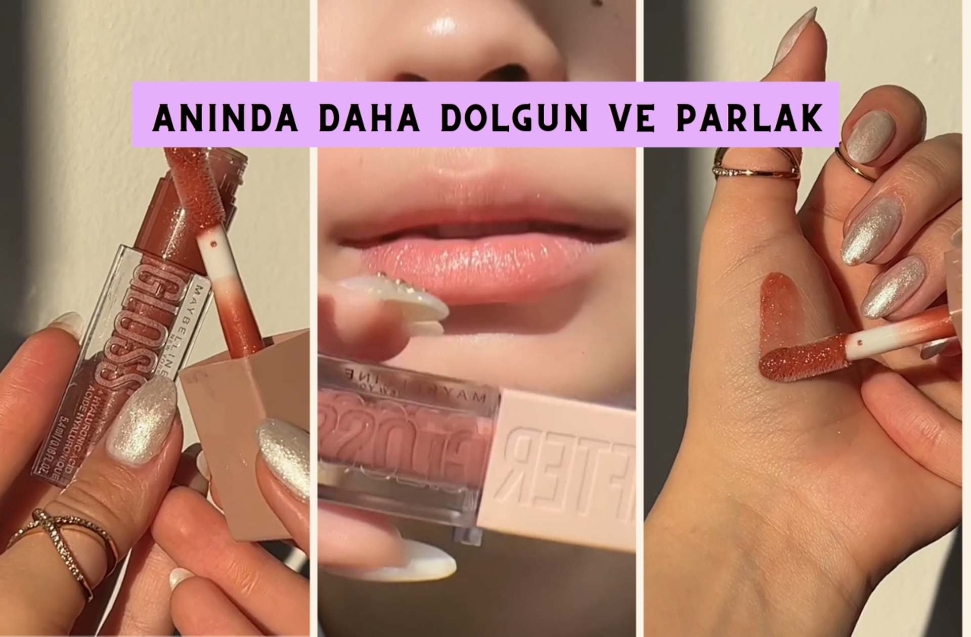 Kadınlar sosyal medyada bunu konuşuyor! Anında parlak ve dolgun dudakların sırrı...