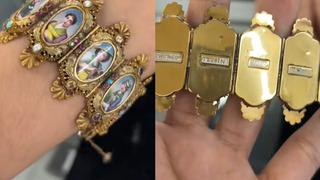 Pazarda gördüğü bilekliğin gerçek fiyatını öğrenince şaşkına döndü! Değeri 25 bin dolar... 