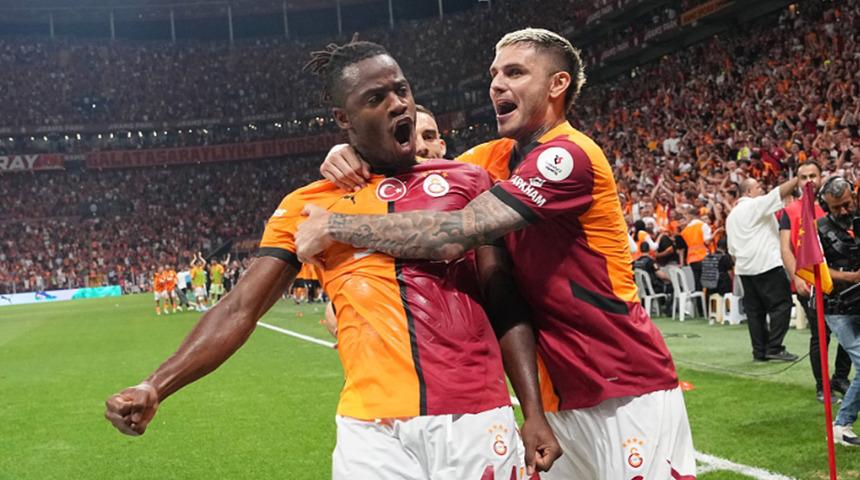 Galatasaray'a hayat veren Batshuayi, Türk futbol tarihine adını yazdırdı! Bunu başarabilen ilk yabancı futbolcu oldu...