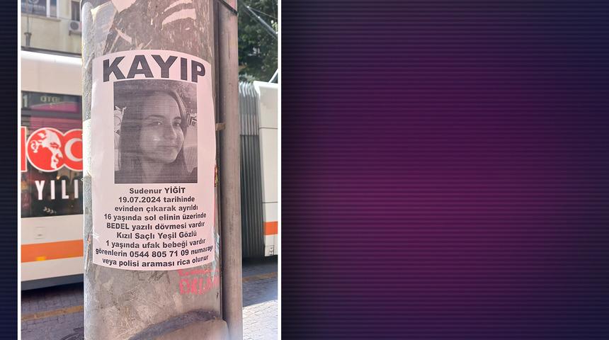 Sosyal medyayı karıştıran kayıp ilanı! 16 yaşında, 1 yaşında bebeği var