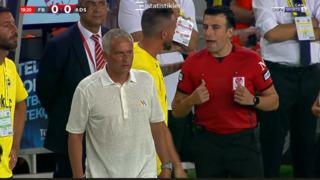 Mourinho ilk Süper Lig maçında çılgına döndü, sarı kart gördü! Nedeni sonradan ortaya çıktı