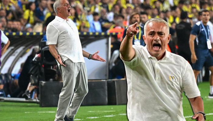 Mourinho'yu ilk maçında çıldırttılar!