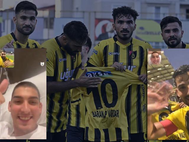 Attıkları golü kansere yakalanan Varadar'ı arayarak kutladılar