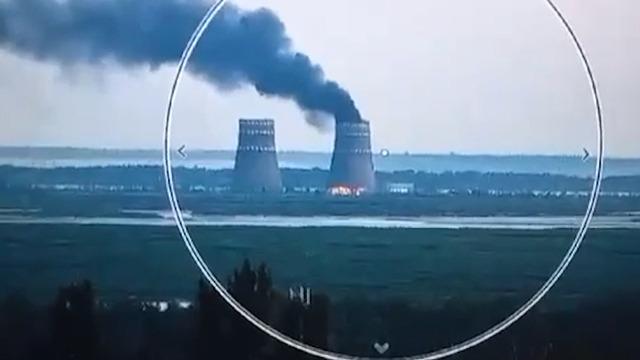 Zaporijya Nükleer Güç Santrali'nde yangın çıktı! Açıklamalar peş peşe geldi!  