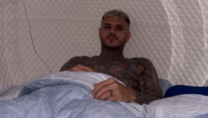 Galatasaray'ın yıdızı Mauro Icardi'nin evindeki hiperbarik oda gündem oldu!