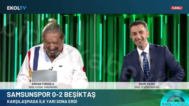 Erman Toroğlu'ndan Samsunspor-Beşiktaş maçı sonrası canlı yayında gündem olan açıklamalar! 'İyi seks, iyi spordur 