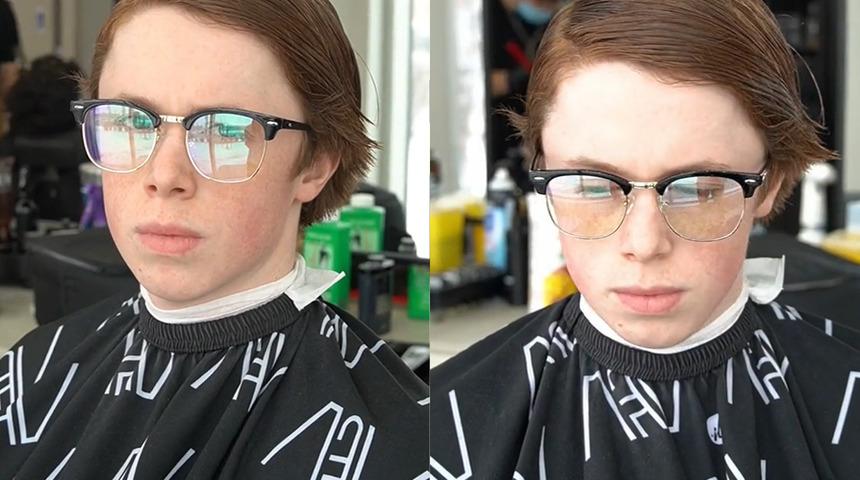 İnanılmaz sa&ccedil; kesimi 'yeni bir adama' d&ouml;n&uuml;şt&uuml;rd&uuml;! G&ouml;ren şaştı kaldı