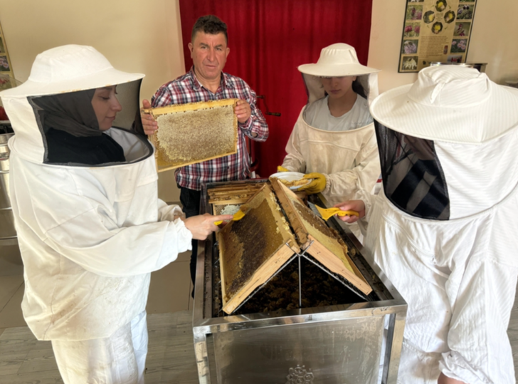 Tescilli lezzetin kadın eliyle sofralara yolculuğu başladı! Dünyanın en önemli arı ırkı üretiyor