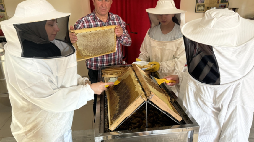 Tescilli lezzetin kadın eliyle sofralara yolculuğu başladı! D&uuml;nyanın en &ouml;nemli arı ırkı &uuml;retiyor