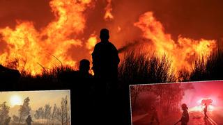 Yunanistan'da yangın krizi! Ülkenin yarısı kırmızı alarm altında: Görüntüler korkunç...