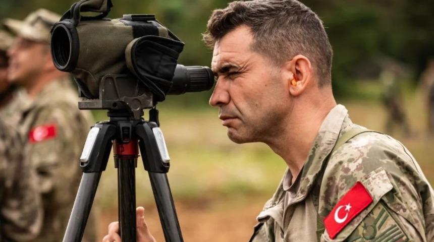 Türk askeri En İyi Keskin Nişancı Yarışması'na damga vurdu!