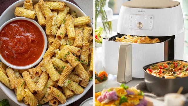 Parmaklarınızı yedirtecek o airfryer lezzeti! İşte sosyal medyada viral olan çıtır makarna tarifi