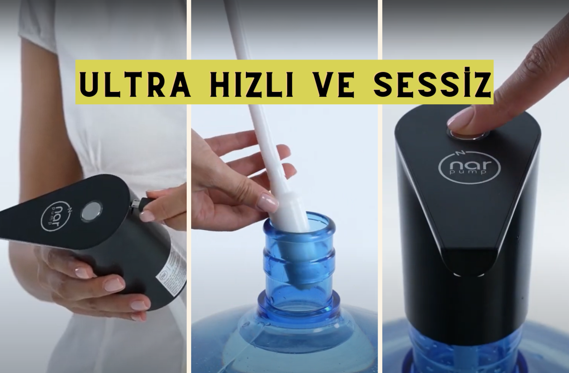 Geleneksel pompalara elveda! Satış rekorları kıran otomatik damacana pompasını inceledik