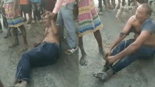 Çiftlik hırsızına meydan dayağı! Yaka paça yakalayıp bağladılar... Yetmedi tekme tokat dövdüler