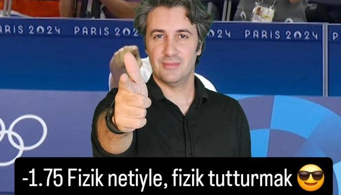 Eksi 1.75 fizik neti yaptı! Yusuf dikeç pozu verdi… 