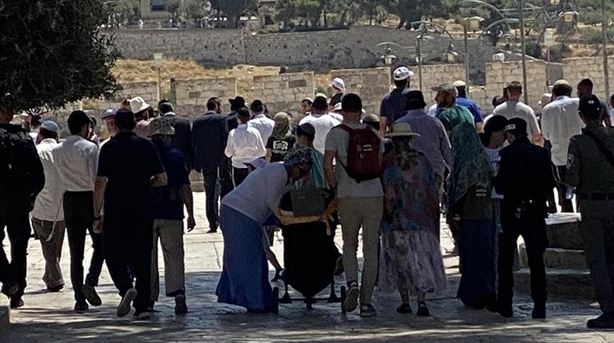 İsraillilerin Mescid-i Aksa'ya baskınına Türkiye'den peş peşe sert tepkiler