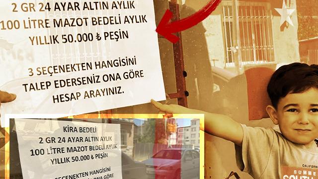 Kiralık ilanda son nokta! Para yerine aylık 100 litre mazot istiyorlar... Daha önce de 400 ekmek karşılığı anlaşmış
