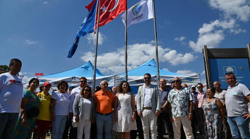Tekirdağ, Mavi Bayrak'ta Marmara Denizi birincisi