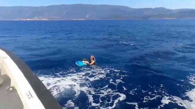 İzinli çıktığı cezaevine dönmedi! Kaş'tan Meis Adası'na yüzerek kaçmaya çalışırken yakalandı