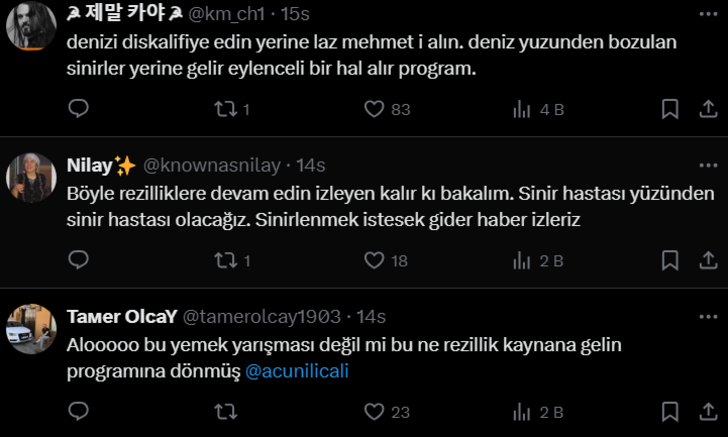 MasterChef Deniz önce küfür etti sonra sinir krizi geçirtti! Sosyal medyayı çıldırtan anlara Demet Akalın da öfkelendi G4