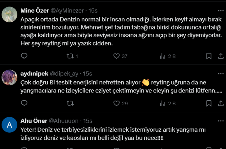 MasterChef Deniz önce küfür etti sonra sinir krizi geçirtti! Sosyal medyayı çıldırtan anlara Demet Akalın da öfkelendi G5