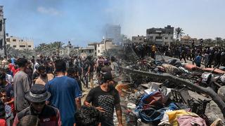 İsrail, Gazzelilerin 1 milyondan fazlasını El-Mevasi'ye sıkıştırmıştı! Saldırı başlatacağını ilan edip buradan da çıkmalarını istedi