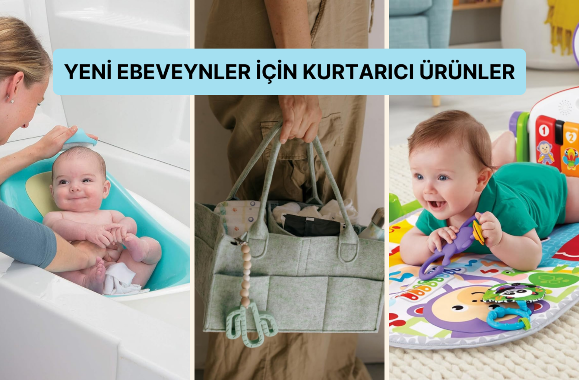 Ebeveynlerin hayatını kolaylaştıracak kullanışlı yenidoğan ürünleri
