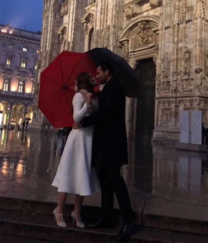 Üvey Baba'nın Lamia'sı Burçin Abdullah evlendi! G3