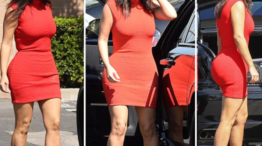 Kim Kardashian'ın Ger&ccedil;ek V&uuml;cut Hatları