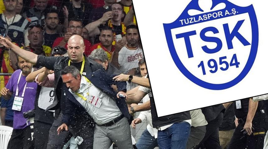 Tuzlaspor'dan olay Ali Koç paylaşımı! Fenerbahçelileri kızdıran İzmir'deki saldırı göndermesi: "Pembe Ali madara oldu"