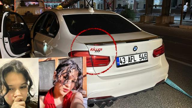 Kütahya'da kahreden kaza... Kız kardeşler hayattan koptu! Otomobildeki 'Killer 777' yazısı dikkat çekti