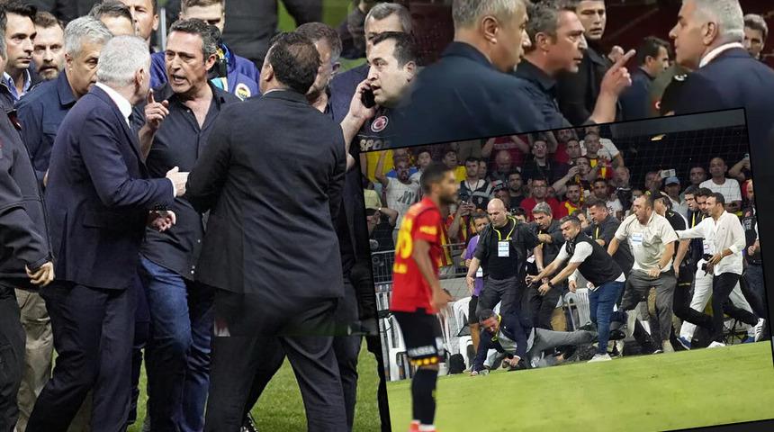 Galatasaray'dan İzmir'deki olaylar sonrası Ali Koç mesajı! Geçen yılki derbiyi hatırlattılar: "Stat basanların olayların içinde olması tesadüf değil"