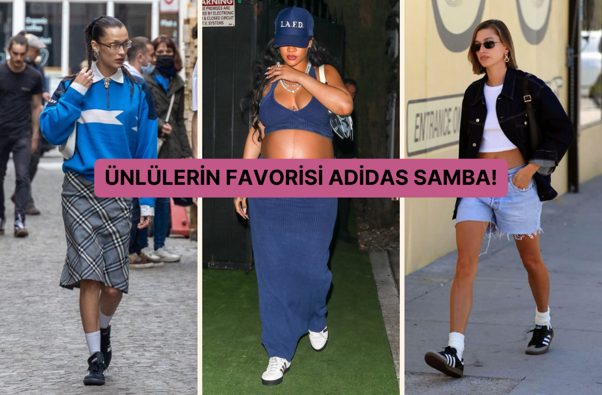 Son zamanların en gözde ayakkabısı Adidas samba! Hangi ünlülerin tercihi, kim nasıl kombinlemiş?