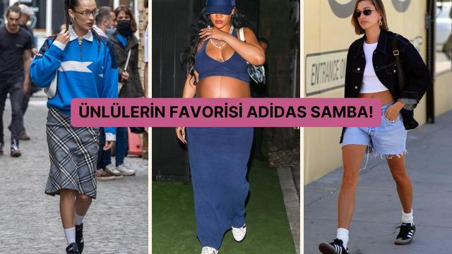 Son zamanların en gözde ayakkabısı Adidas samba! Hangi ünlülerin tercihi, kim nasıl kombinlemiş?