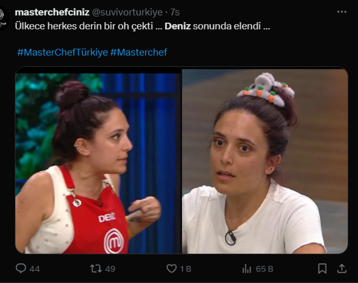 Hafta boyunca herkesi çıldırttı! MasterChef'te Deniz elenince fenalaştı, sosyal medya yıkıldı G2