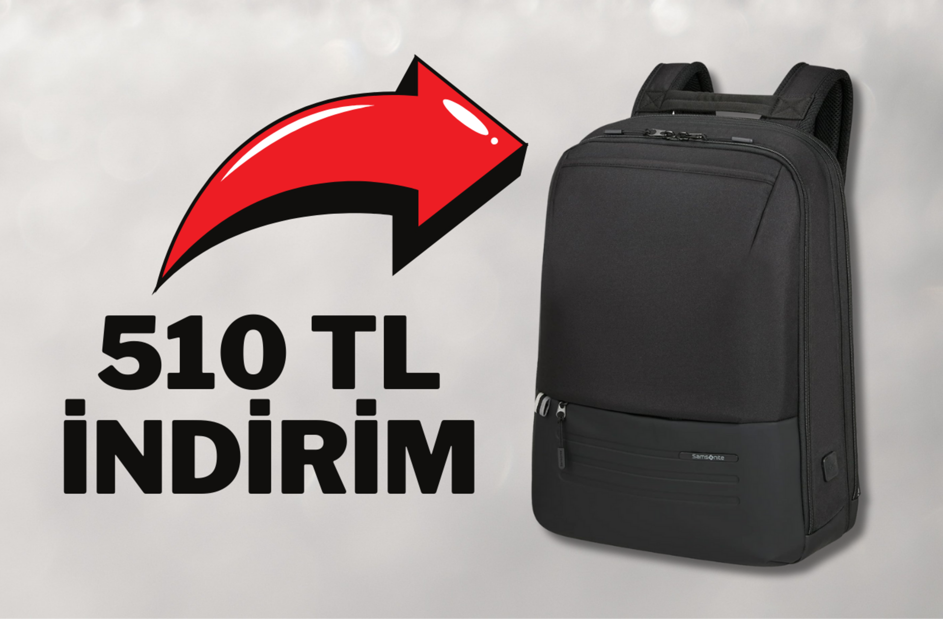 Fiyatı 3 bin 689 TL'ye düştü! Üstün kaliteli ve dayanıklı Samsonite çantada indirim