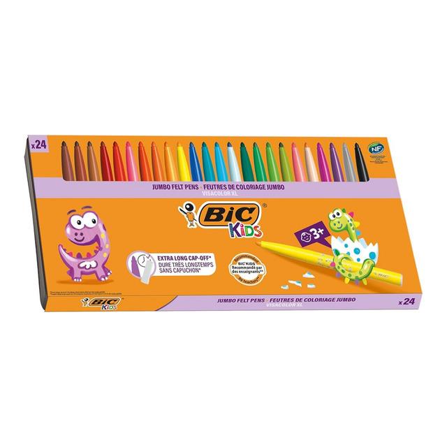 BIC Kids Visa Color XL Keçeli Boya Kalemi 24 Renk