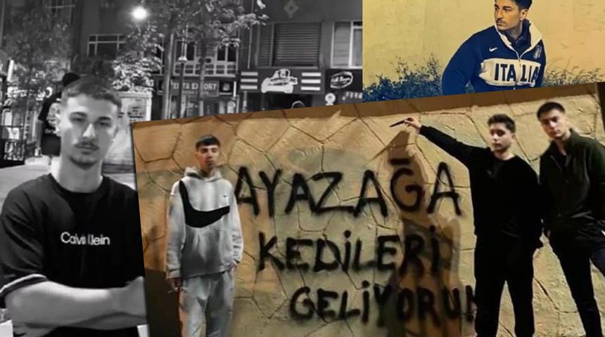 Sarıyer'de akılalmaz cinayet! Duvar yazısının önünde fotoğraf paylaşınca... Lise öğrencisi Emir'i döve döve öldürdüler