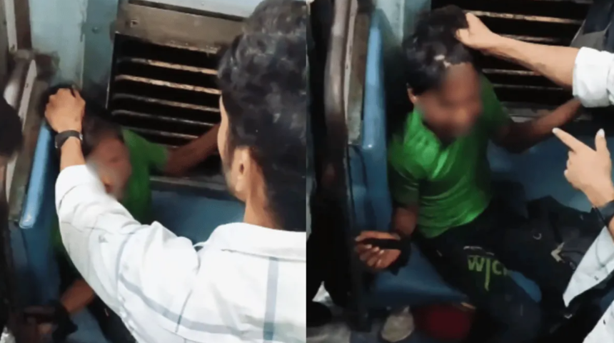 Trendeki hırsızlığın cezası ağır oldu! Telefon çaldığı iddia edilen küçük çocuk darp edildi... O anlar bir de saniye saniye kaydedildi