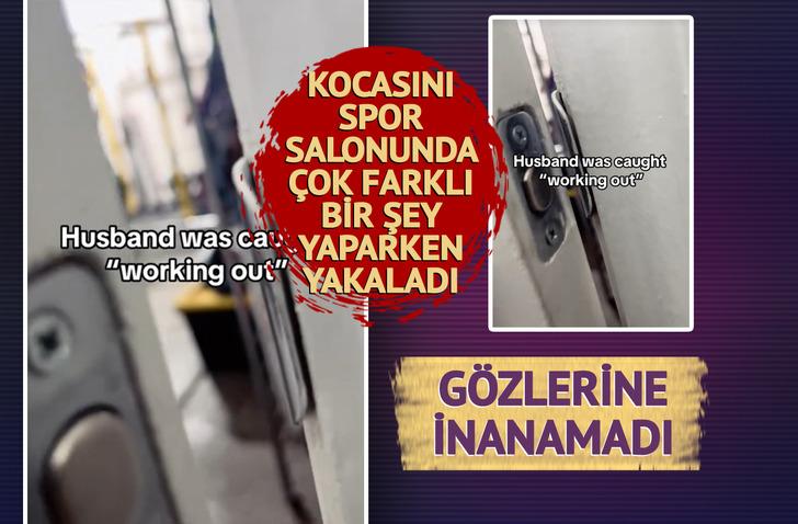 &quot;Kocamı böyle yaparken yakalasam...&quot; Spor salonunda spor yaptığını sanıyordu! İçeri girince şoke oldu