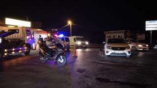 Maltepe'de motosiklet sürücüsüne silahlı saldırı! 5 yaşındaki oğlunun yanında vuruldu