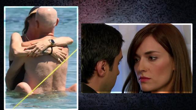 Kurtlar Vadisi'nin İnci'si Sema Şimşek sevgilisiyle denizde aşka geldi! Zina yapıyorsun yorumu şoke etti