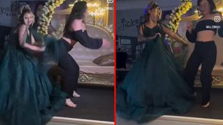 Sosyal medya gelinin arkadaşının dansını konuşuyor! Görenler damadın tepkisini merak etti... Ben ne izledim böyle?