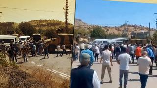 Mardin'de kaçak elektrik gerginliği! Sayaçları sökmeye gelen ekiplere engel olmaya çalıştılar, Jandarma havaya ateş açtı