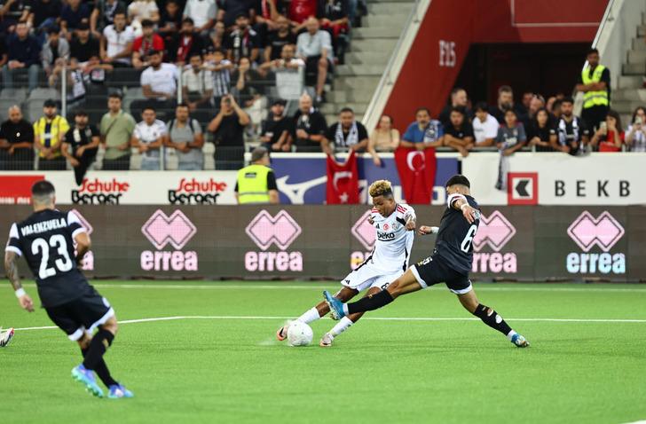 Beşiktaş, UEFA Avrupa Ligi'nde Lugano ile 3-3 berabere kaldı ve turu İstanbul'a bıraktı!