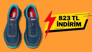 Fiyatı 3006 TL'ye düştü! Stilinize hava katacak Camper ayakkabı indirime girdi