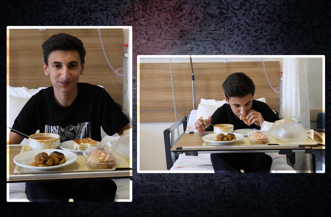 "Yediklerini yutabilmek i&ccedil;in zıplıyordu" Milyonda bir g&ouml;r&uuml;len hastalıktan kurtuldu! 10 yıl sonra ilk isteği d&uuml;r&uuml;m yemek oldu