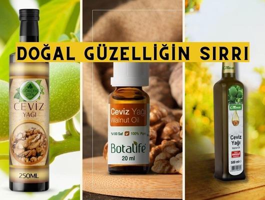 Cildiniz ve saçlarınız için mucize ceviz yağları